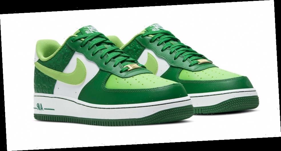 nike air force st patrick's day