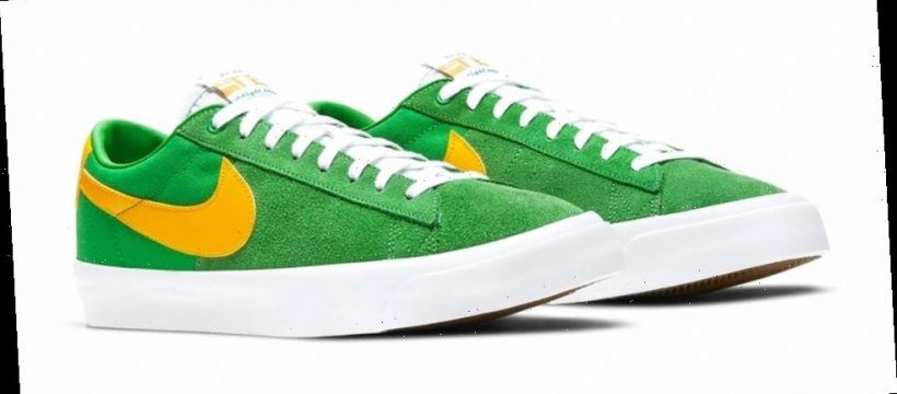Nike Sb Refreshes Zoom Blazer Low Pro Gt With Bold Lucky Green Colorway Lifestyle World News